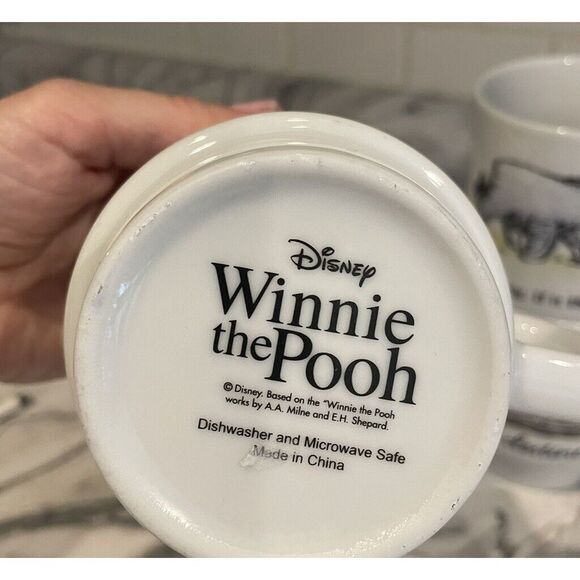 Disney Winnie The Pooh & Friends Stackable Mug Set of Pooh Piglet Tigger & Eeyor - Picture 5 of 7